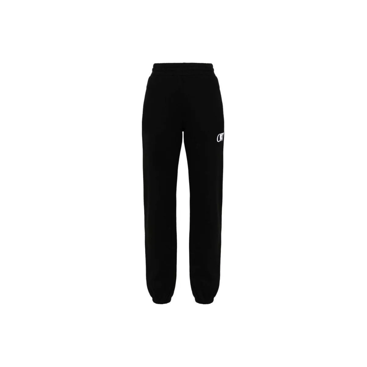 OFF WHITE Embroidered logo Cotton Pants