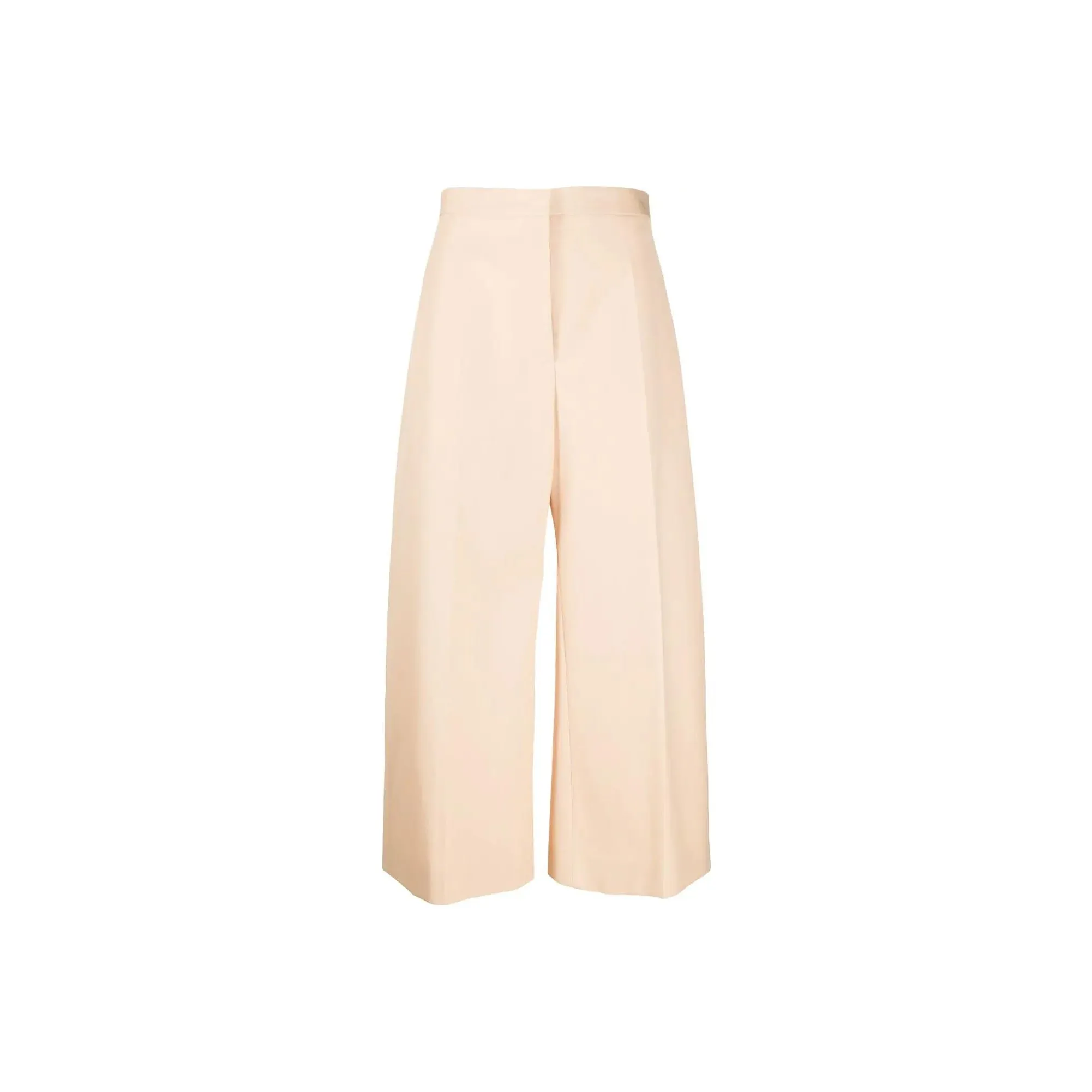 JIL SANDER Wide Leg Cropped Trousers