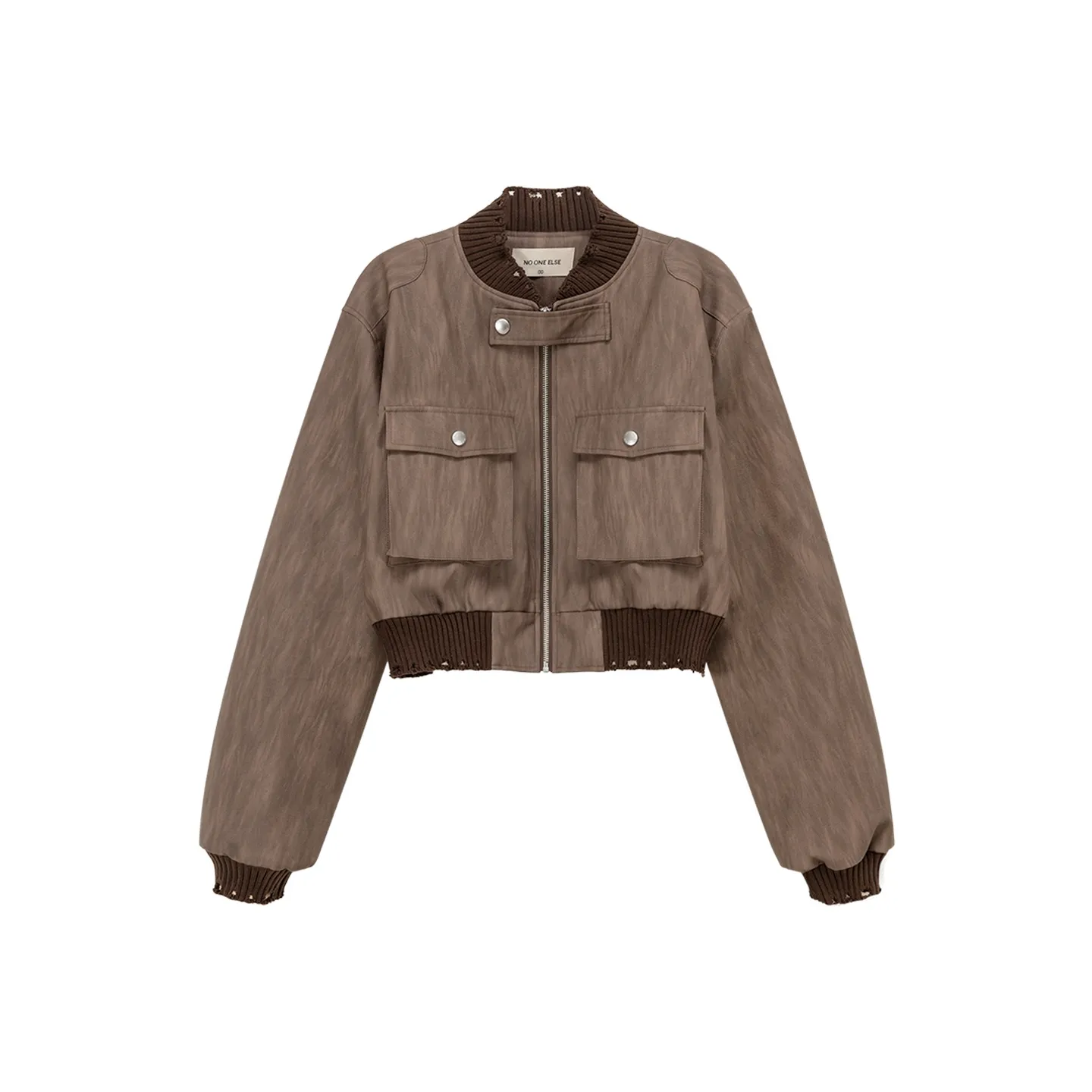 NO ONE ELSE Женские кожаные куртки