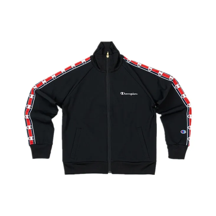 Champion Бейсбольная куртка Женская Сезон возвращения в школу Пэчворк