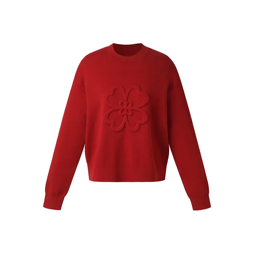 GOELIA Толстовка Женская Перечно-красная