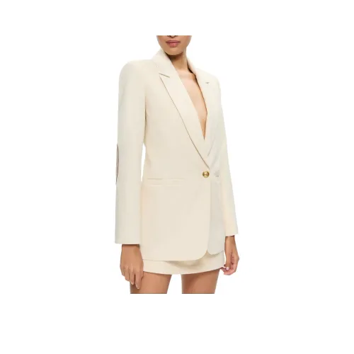 ALICE+OLIVIA Белый Женские Деловые Костюмы