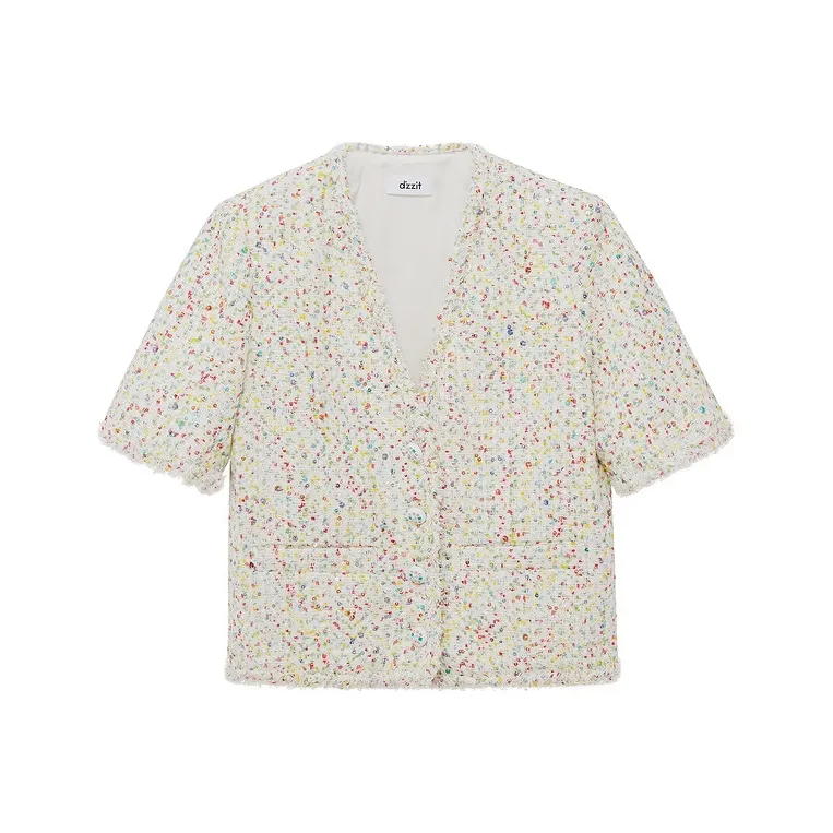 d'zzit Короткий рукав Пальто Женское