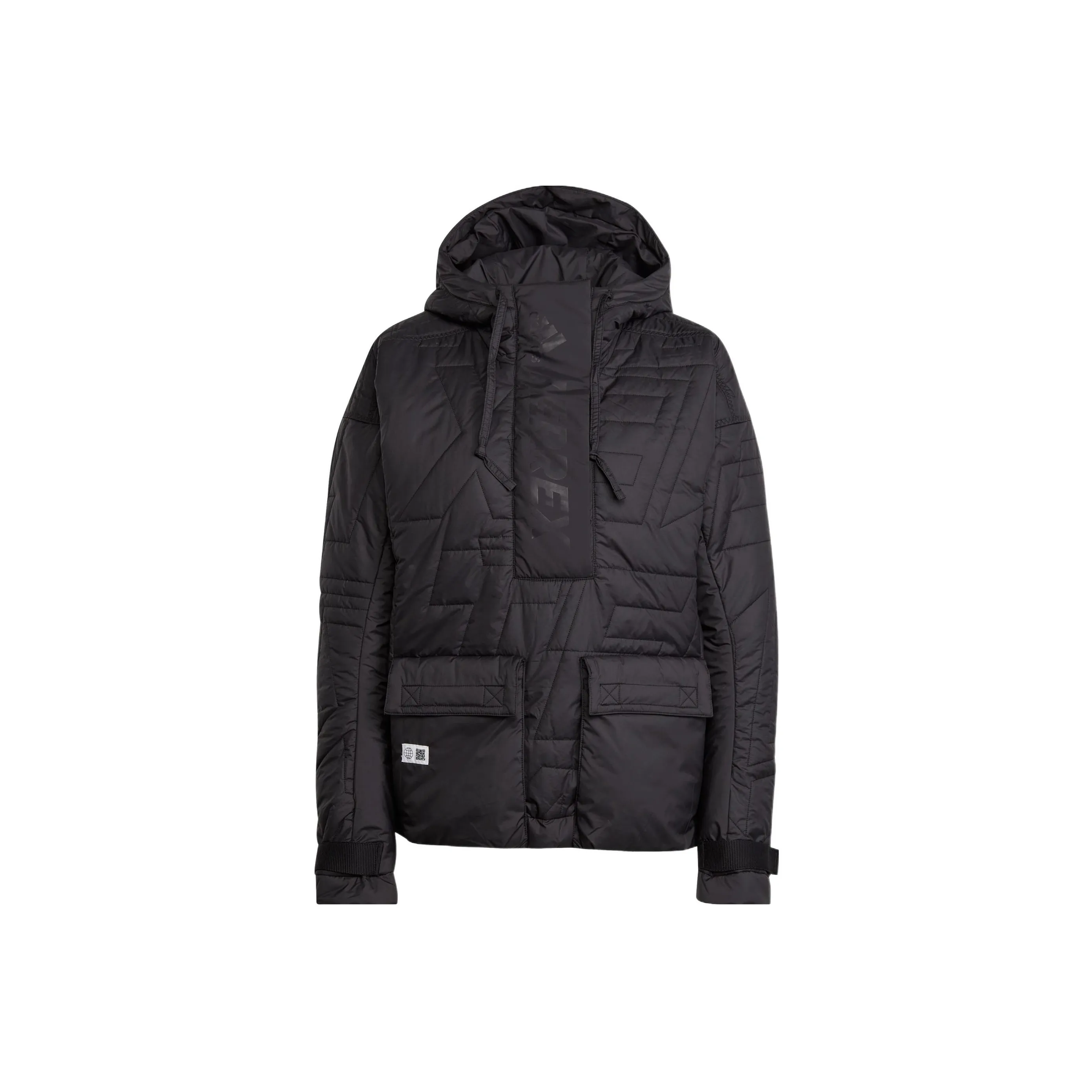 Adidas Пуховая куртка Женская Черная