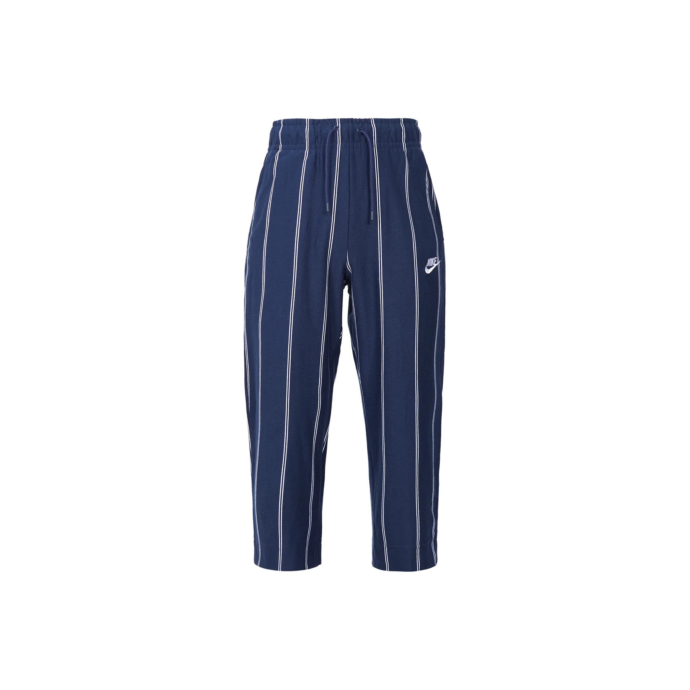 Nike Sportswear Women's Stripe Capri Sport Pants Blue
