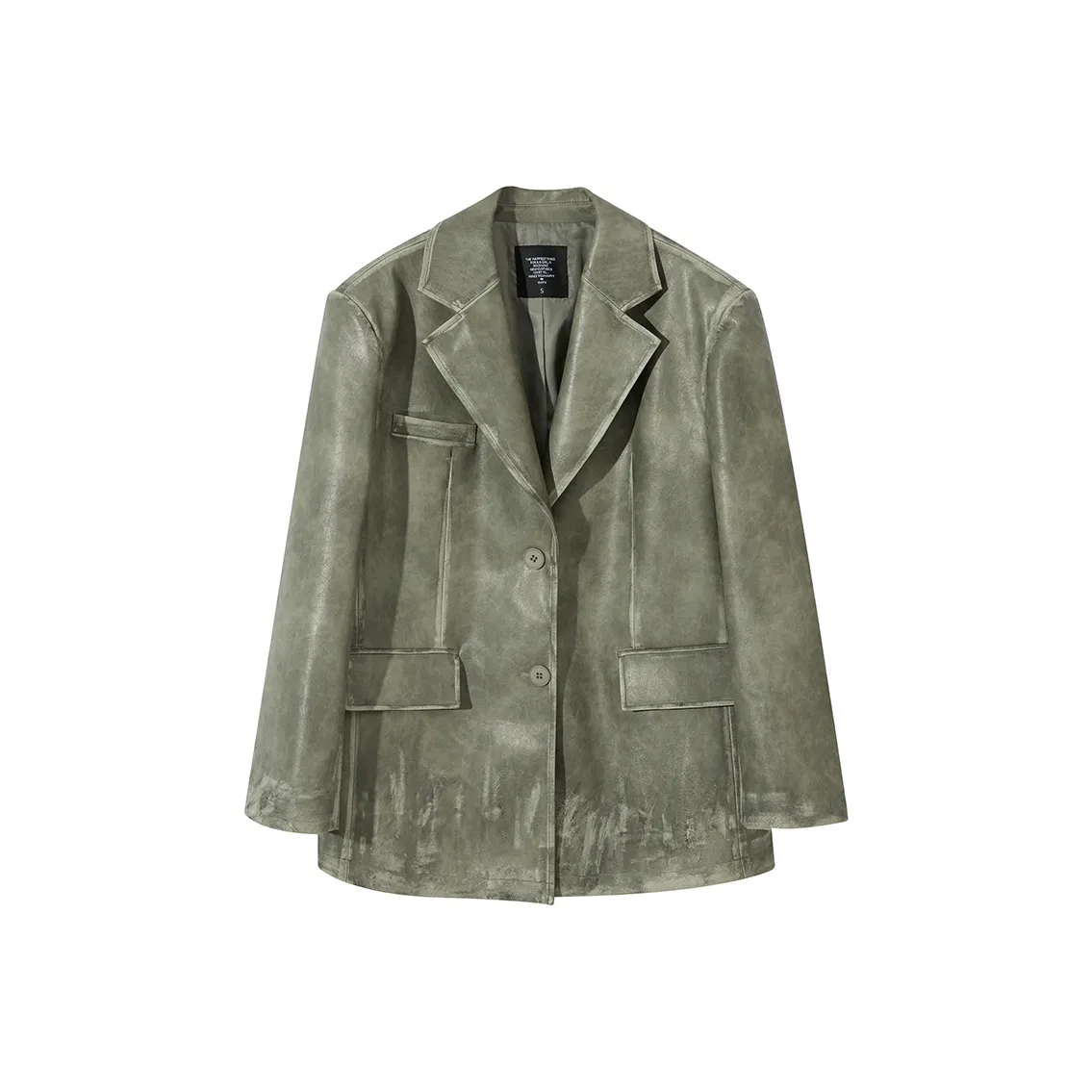 Ouyang Женские кожаные куртки