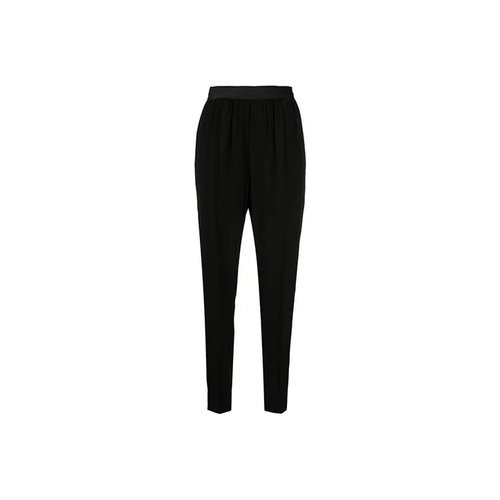 Maison Margiela Elasticated Waistband Tapered Trousers