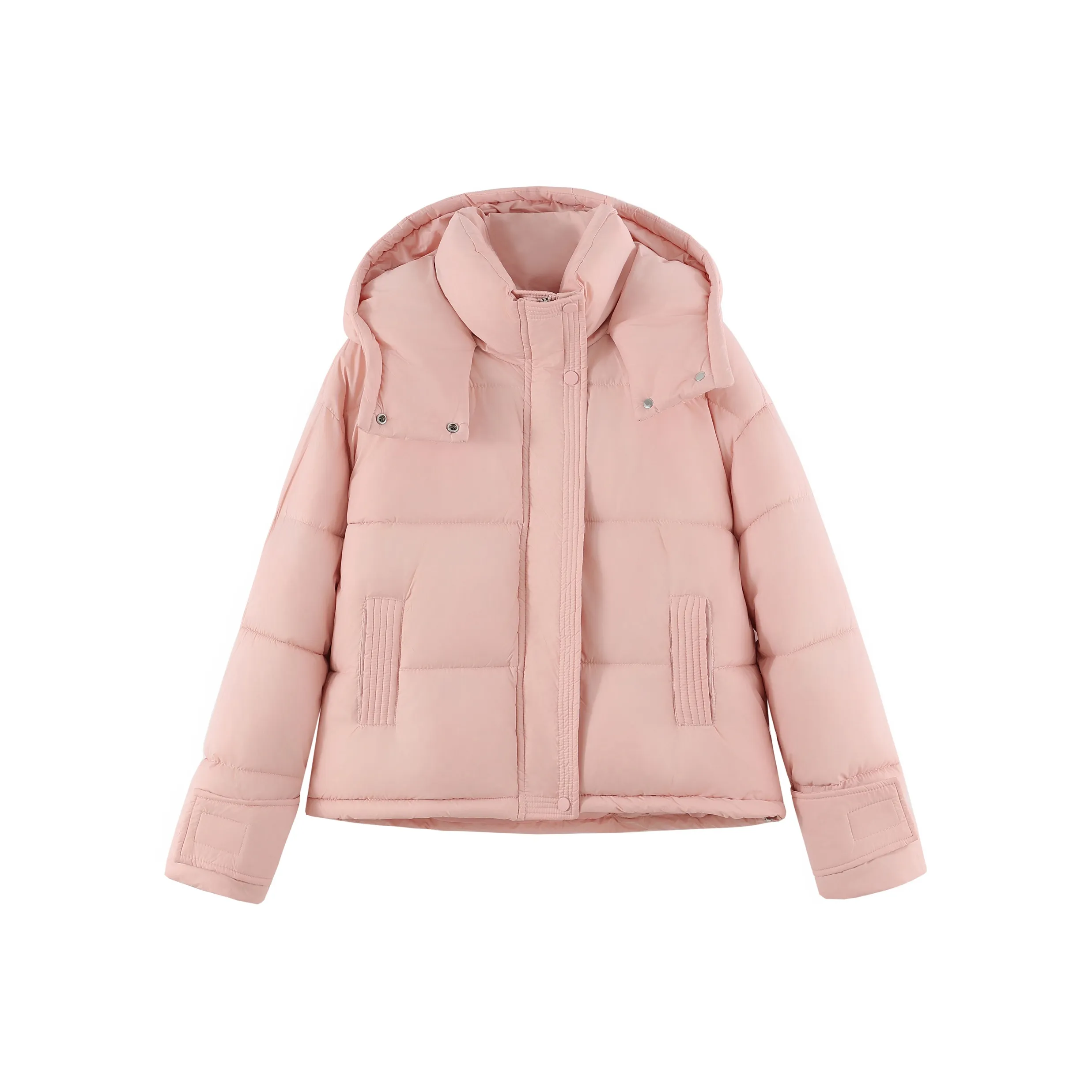 LSVE Хлопковый пуховик женский розовый