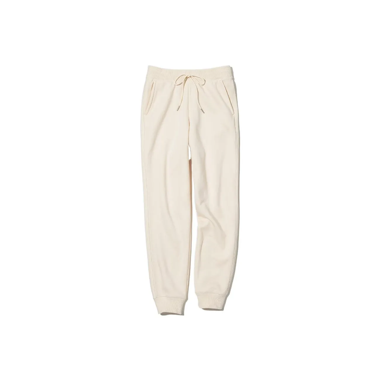 UNIQLO Вязаные спортивные брюки Женские Белые