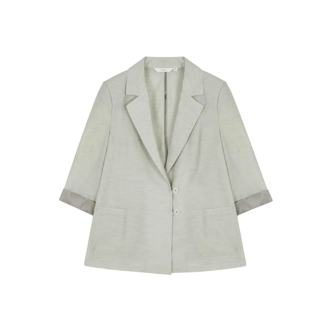 IHIMI Бизнес-костюм женский серый зеленый