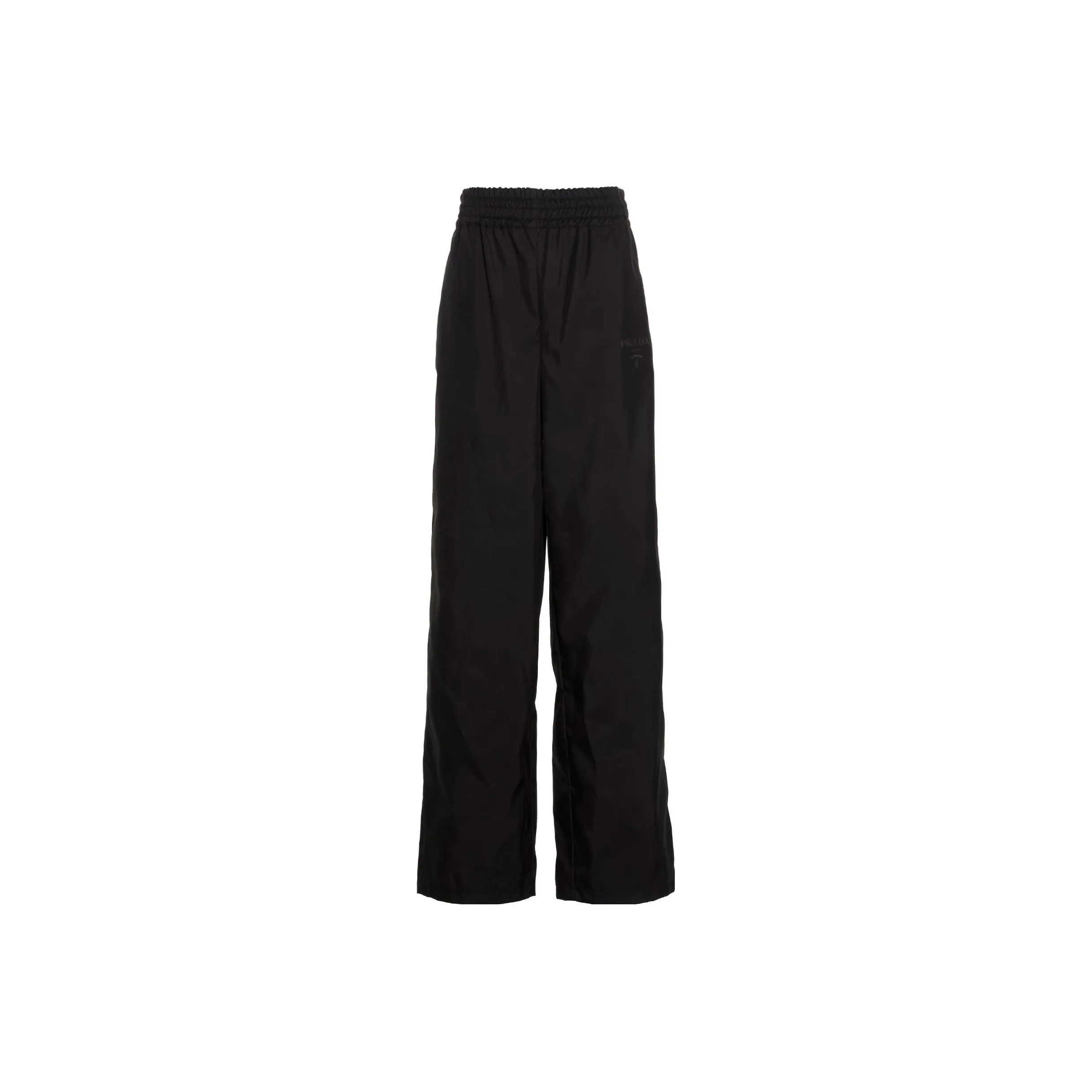 PRADA Re Nylon Wide Leg Pants 'Black'