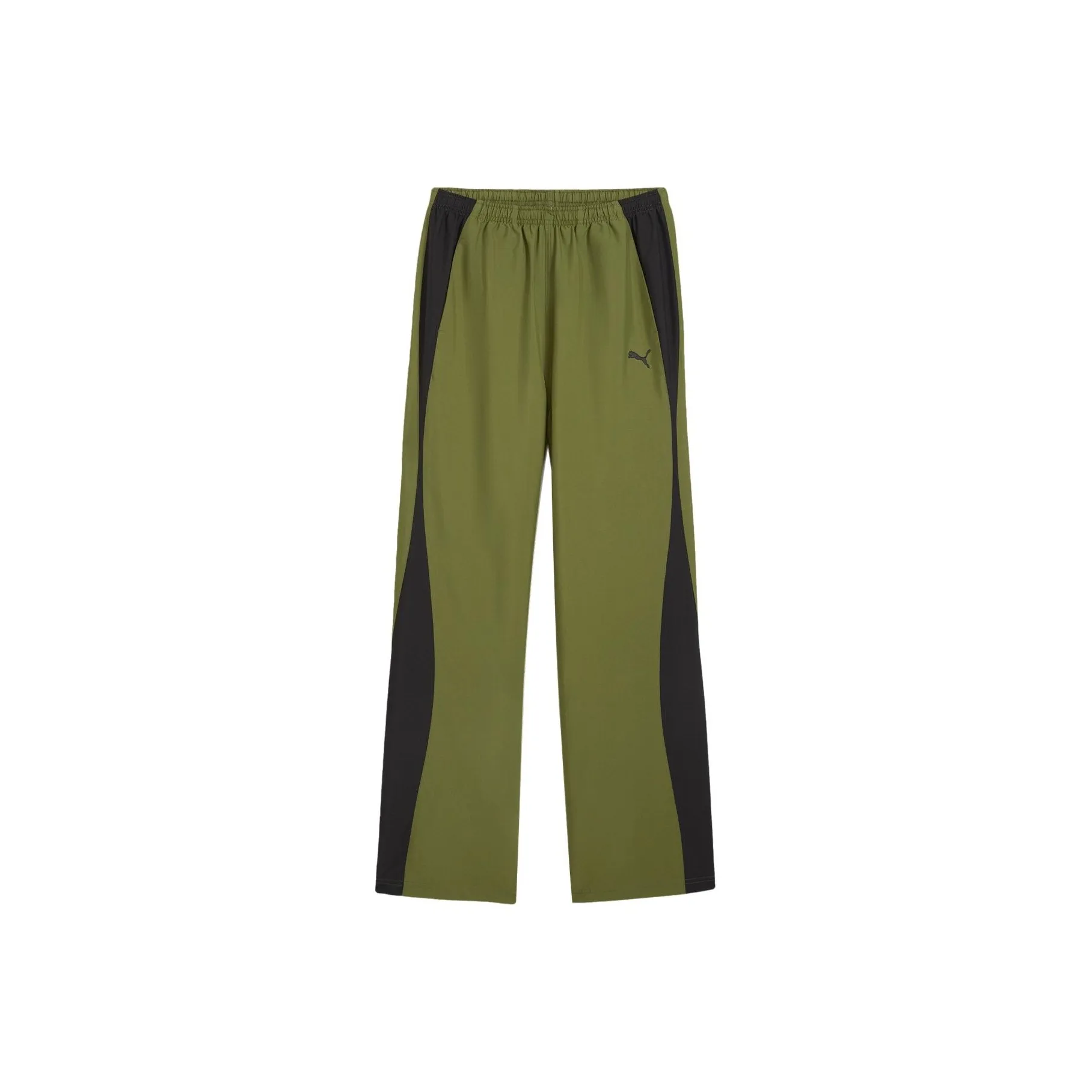 PUMA Повседневные брюки Женские Оливково-зеленый