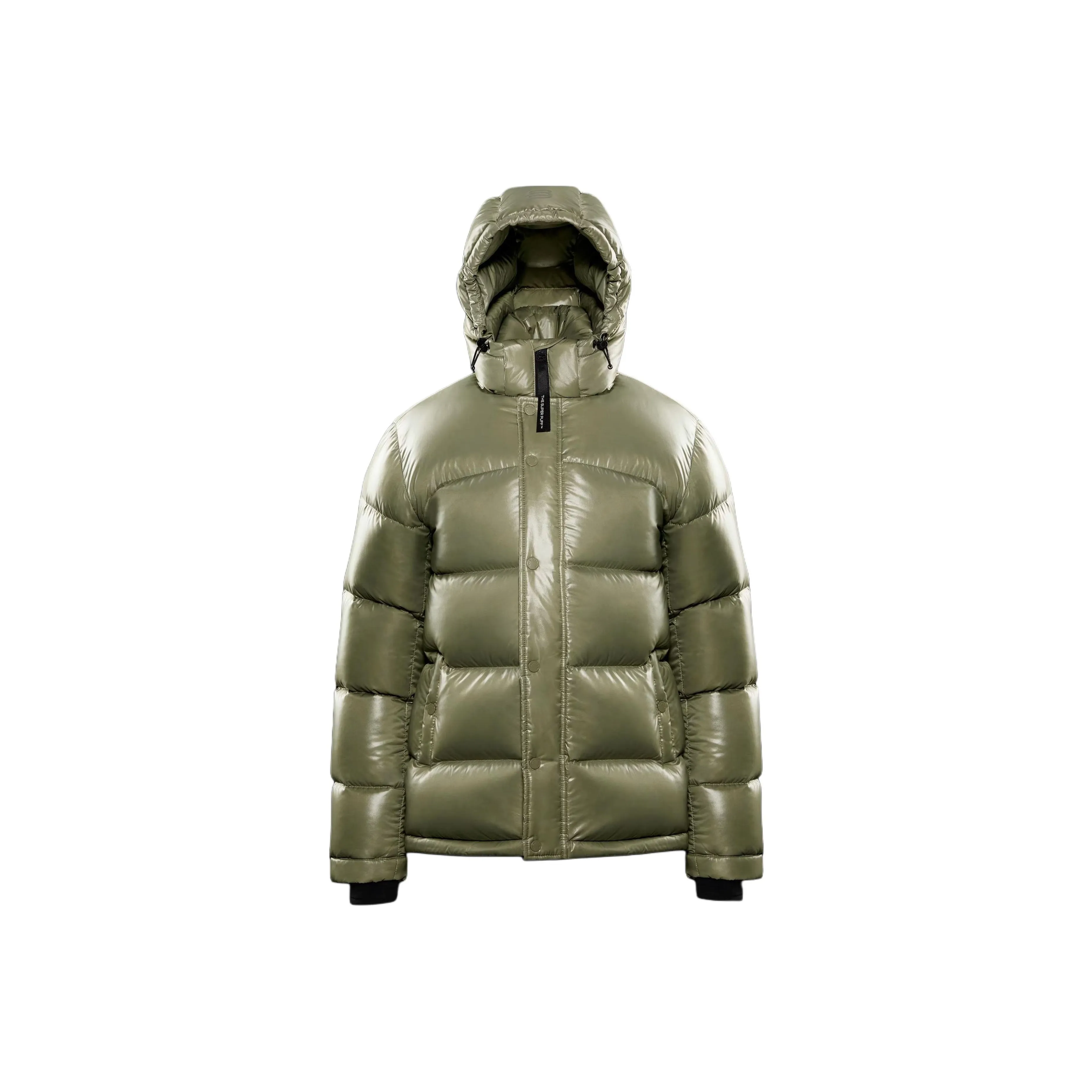 ARITZIA The Супер PuffTM Пуховик Женские Silent Storm Зеленый