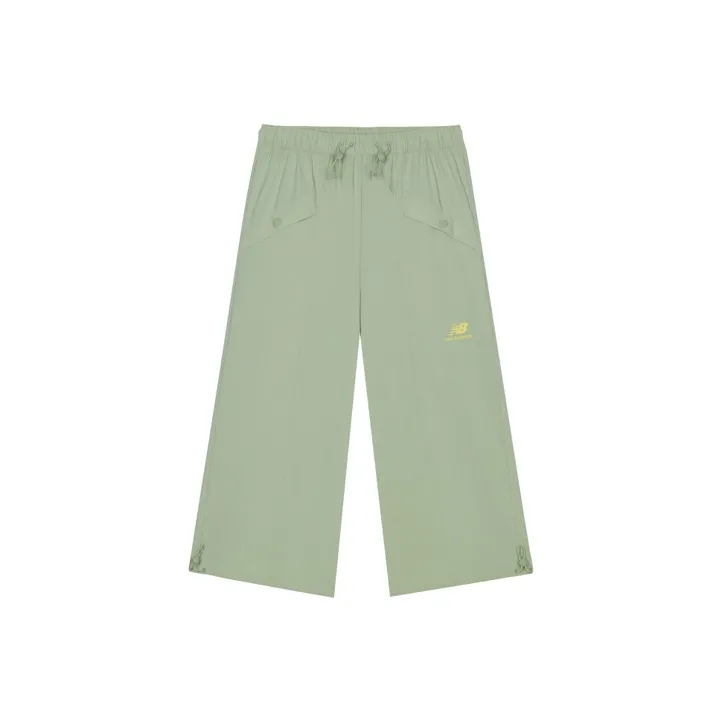 New Balance Зеленые Женские Повседневные Брюки