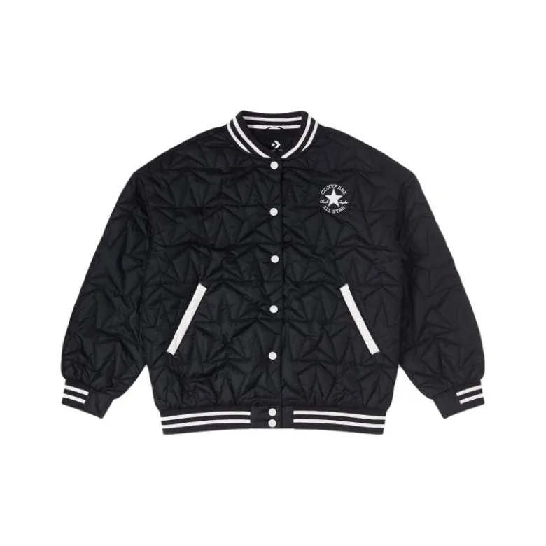 Converse Baseball Jacket Women's Black