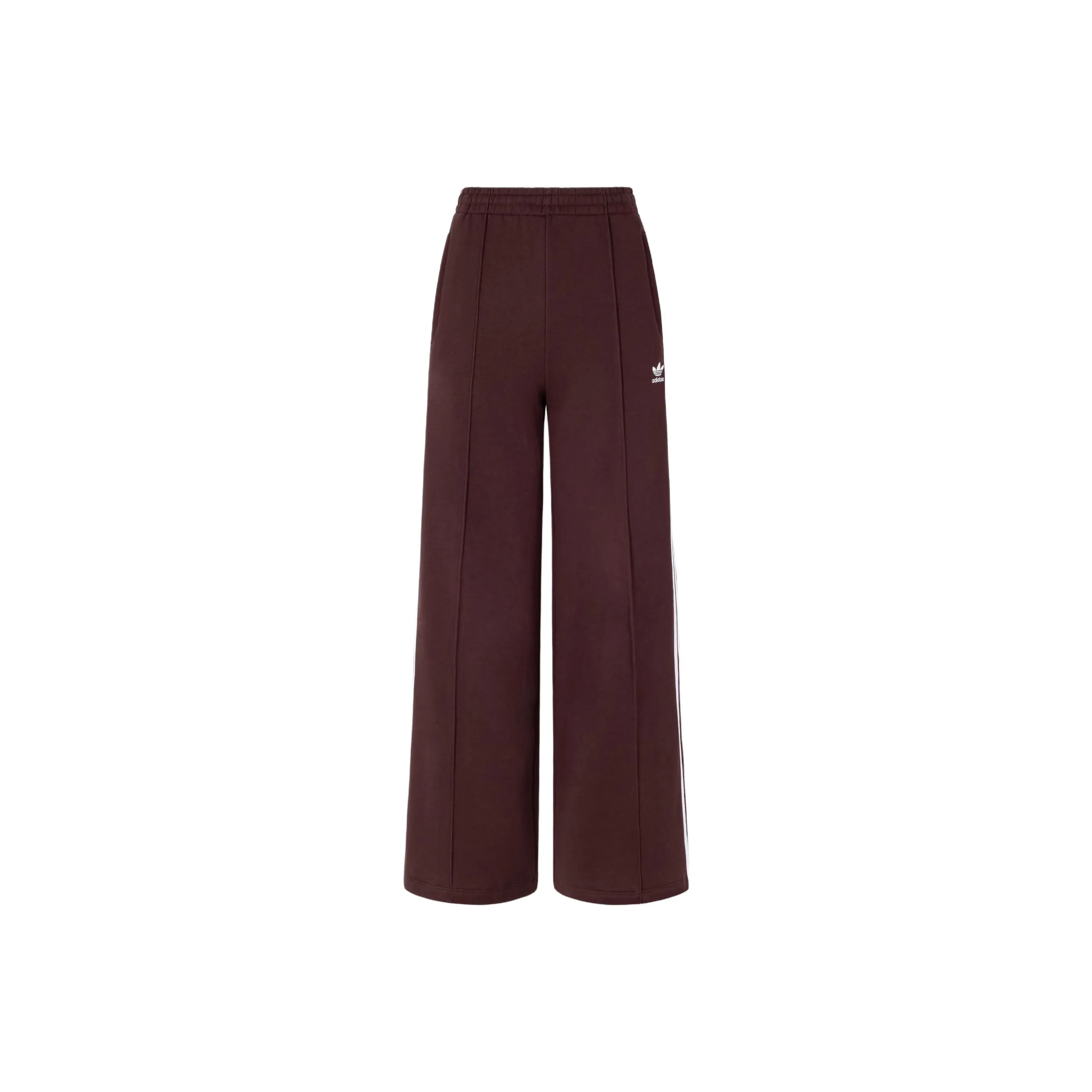 Adidas Originals ADICOLOR FW24 WIDE LEG JOGGERS Casual Pants Women's Dark Gray Brown