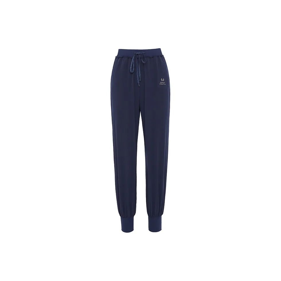 Sumday Athletics Jogger Thin Sports Pants Women's Marine Blue
