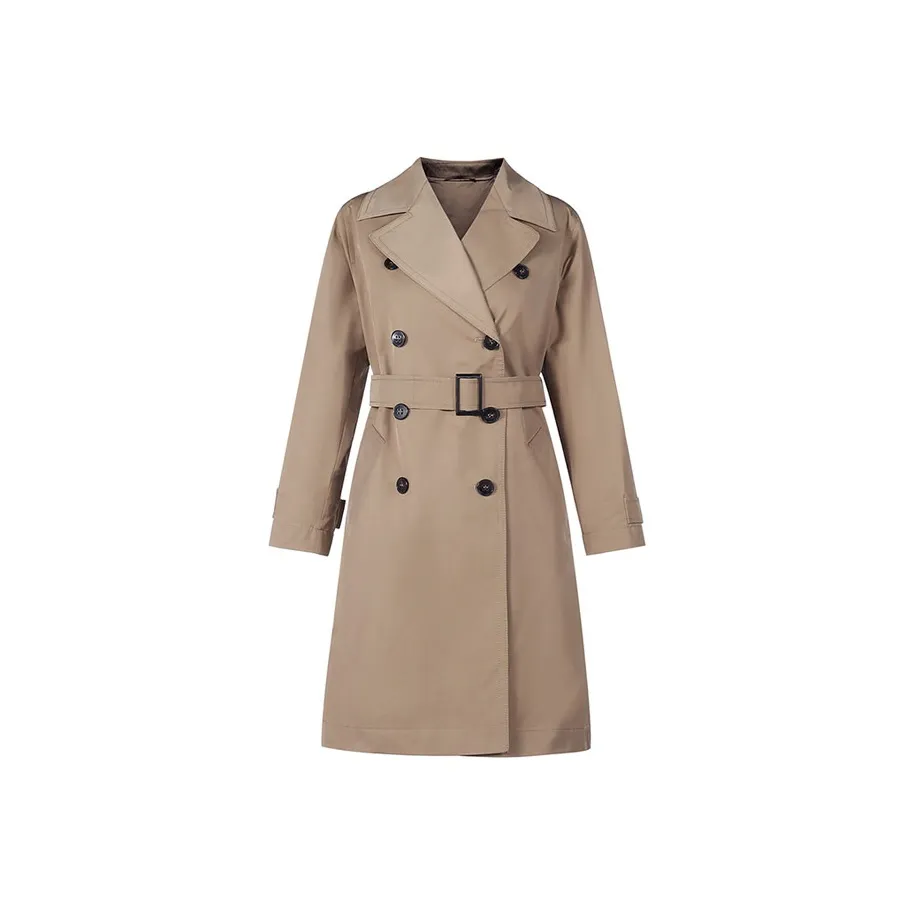 MaxMara Studio Trench Coat Women's Camel