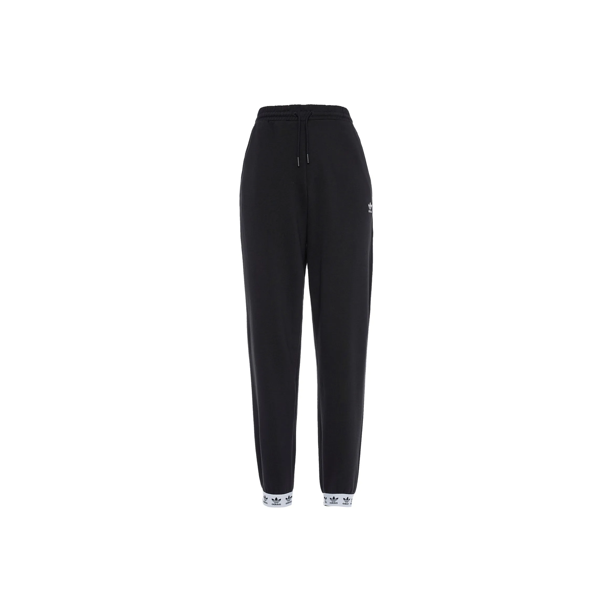 Adidas Originals Tape Jogger Knitted Sports Pants Women's Black