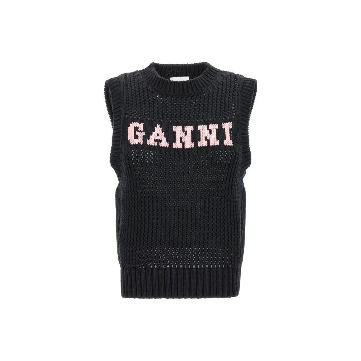 GANNI Rope Vest 'Black'
