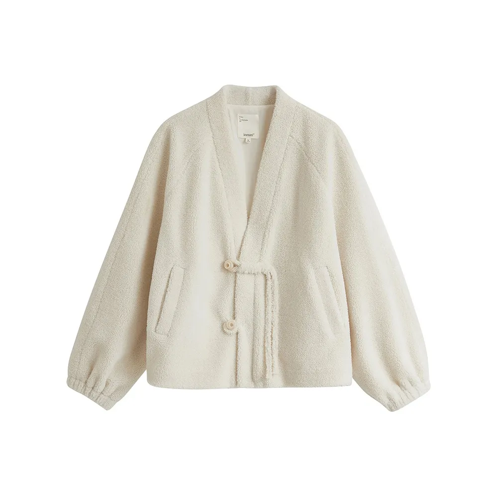 Inman Cropped Jacket Женская Бежевый Груша Blossom