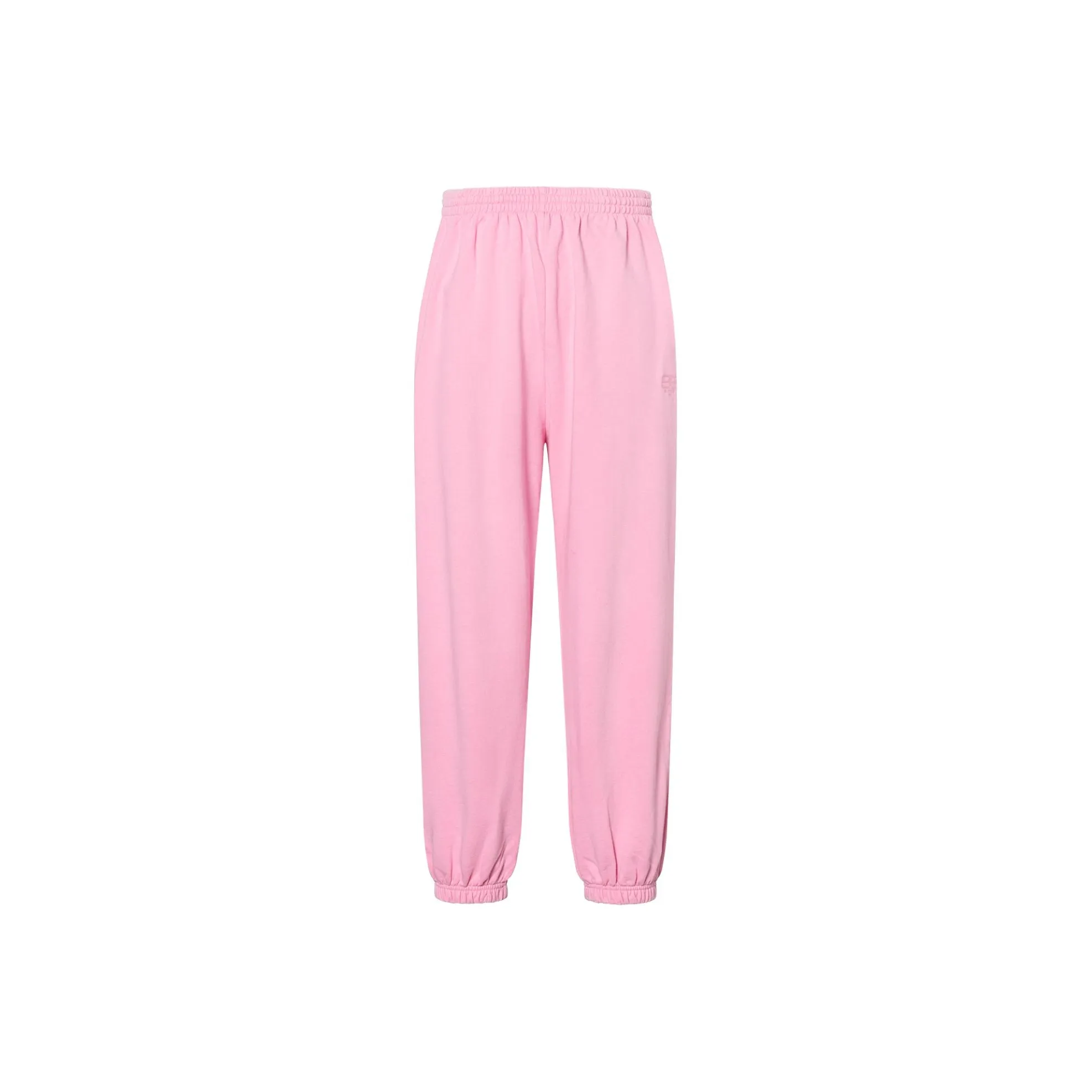 Balenciaga FW22 Sports Sweatpants Loose Fit Style Women's Pink