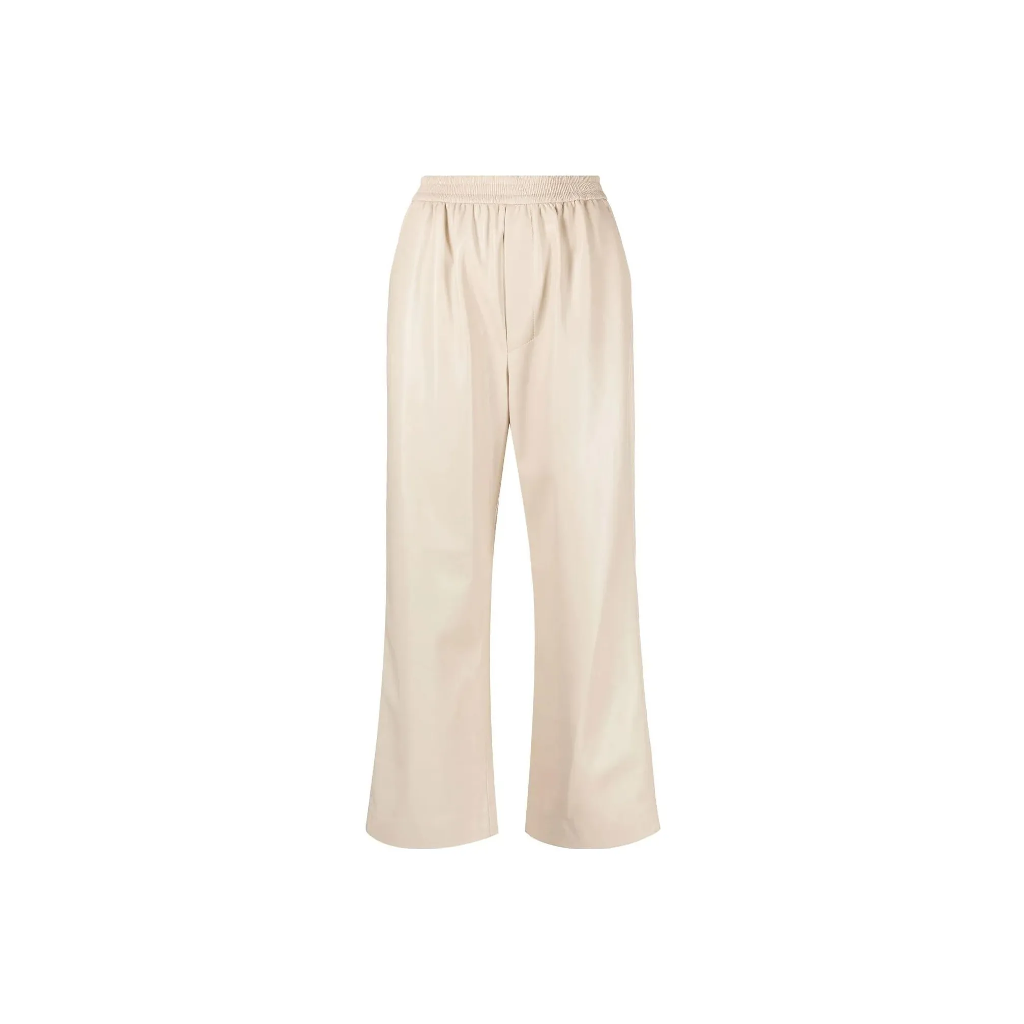 NANUSHKA Faux leather Cropped Trousers