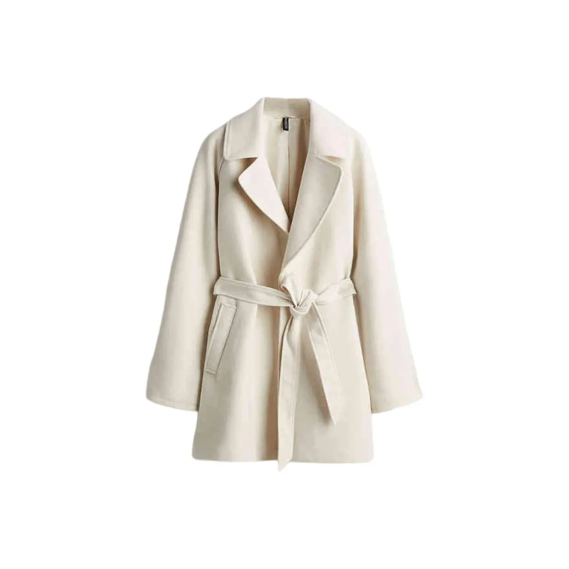 H&M Coats Women's Cream