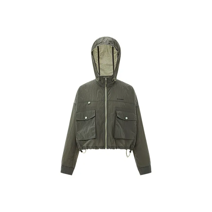 BOSIDENG Camping Sun Protection Clothing Women's Olive Gray 4040
