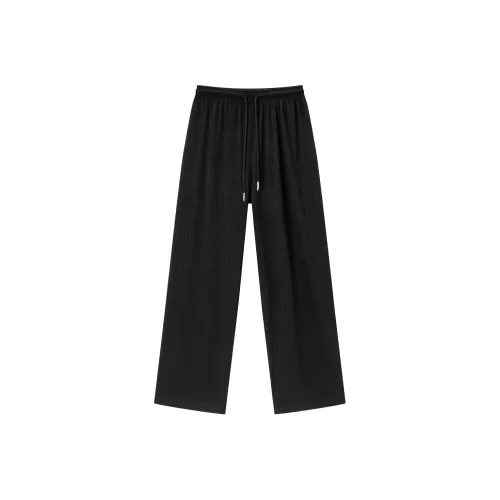 TKY SHOP Черные Женские Повседневные Брюки