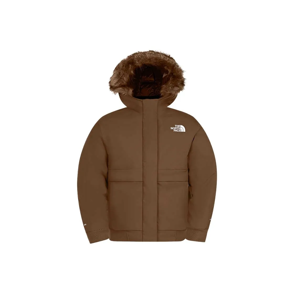 THE NORTH FACE Пуховик Женские Коричневый
