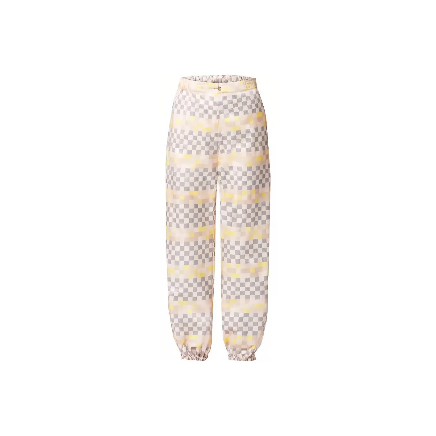 LOUIS VUITTON SS22 Knitted Sports Pants Women's Pink