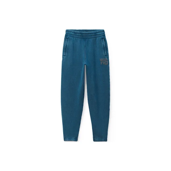 alexander wang Синие Женские Вязаные Спортивные Брюки