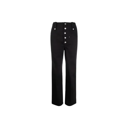 ISABEL MARANT Черные Женские Повседневные Брюки