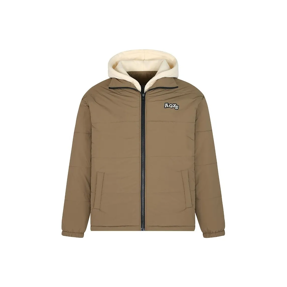 AGXS Puffer Jacket Unisex Brown