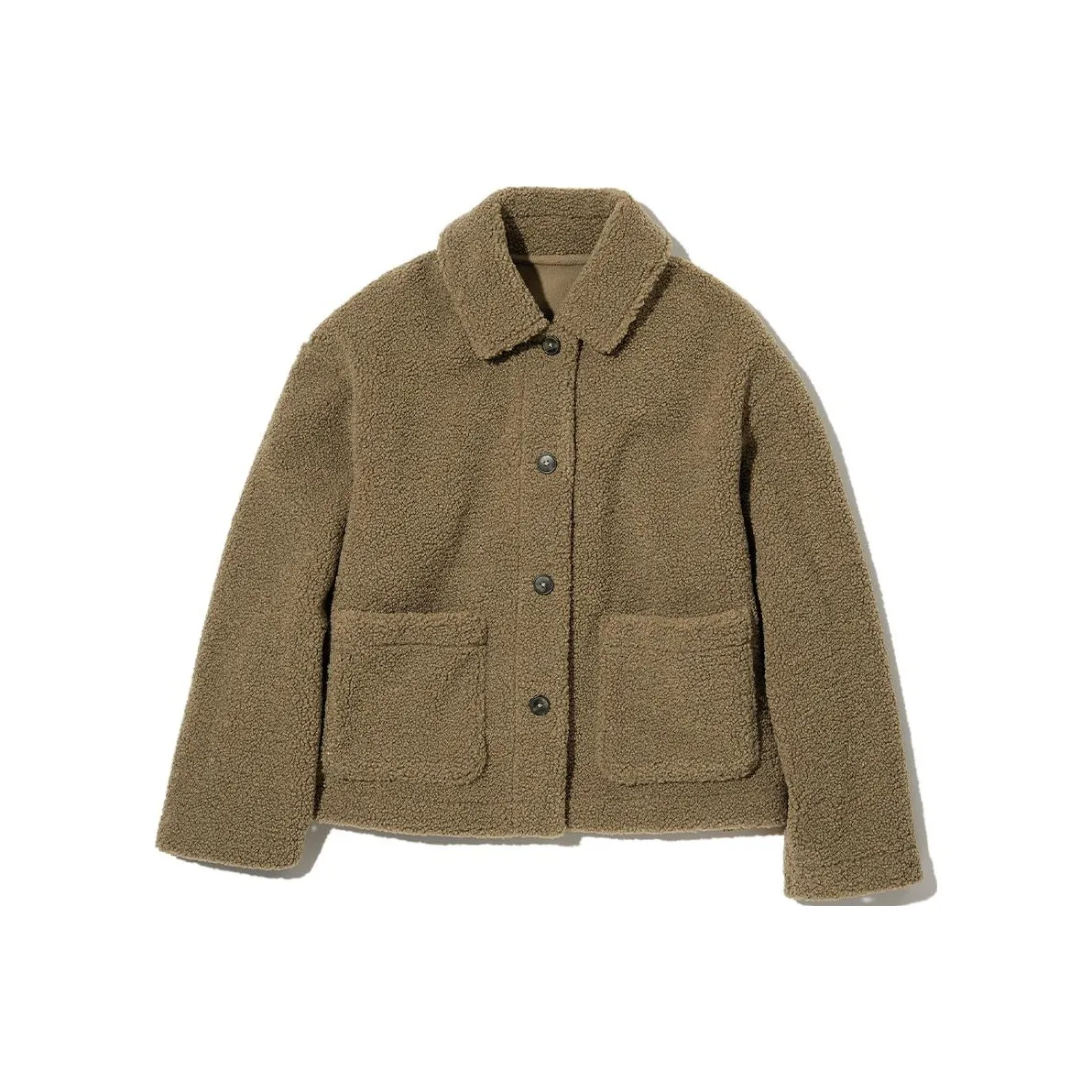 UNIQLO Оливковый 56 Женские Бархатные Куртки