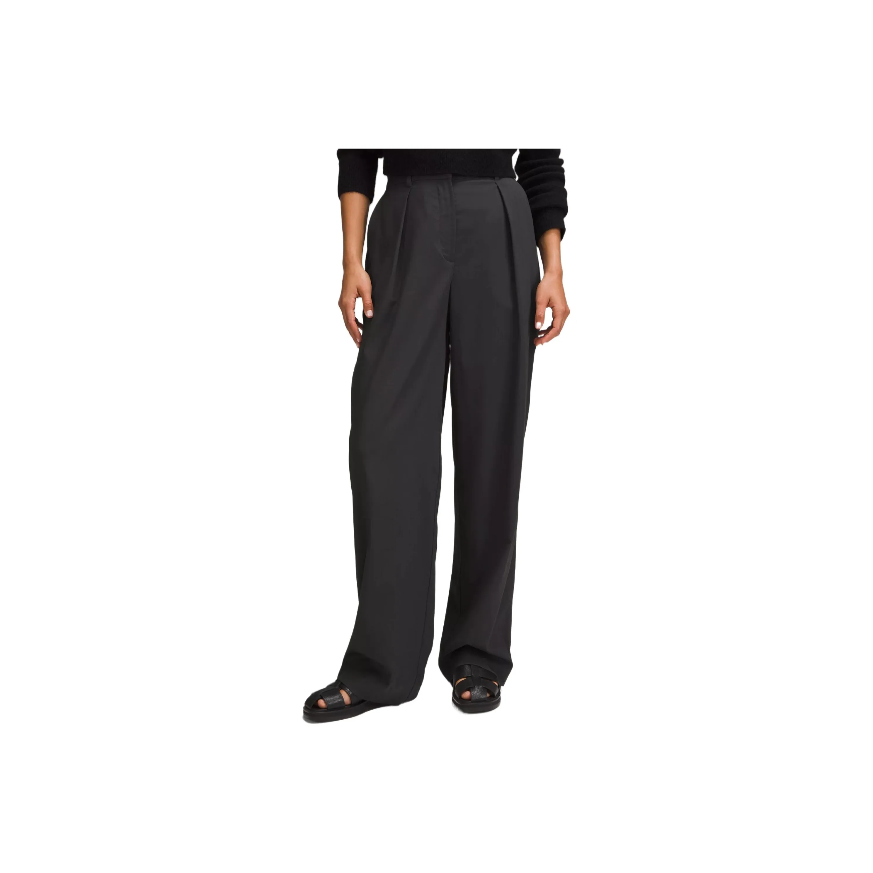 Lululemon Modal BlendPleated High Rise Casual Pants Women's