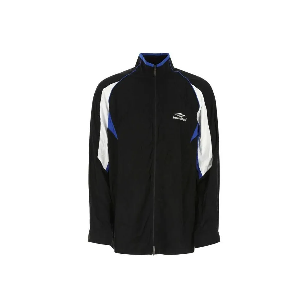 Balenciaga SS22 Cooling Jacket Loose Fit Women's Black