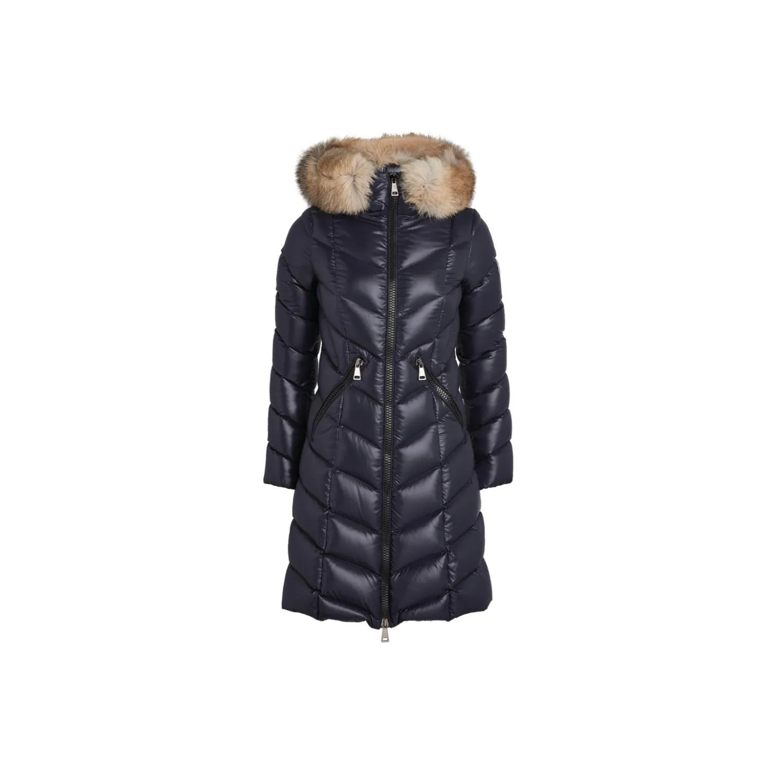 Moncler Parka Coats Women's Dark Blue