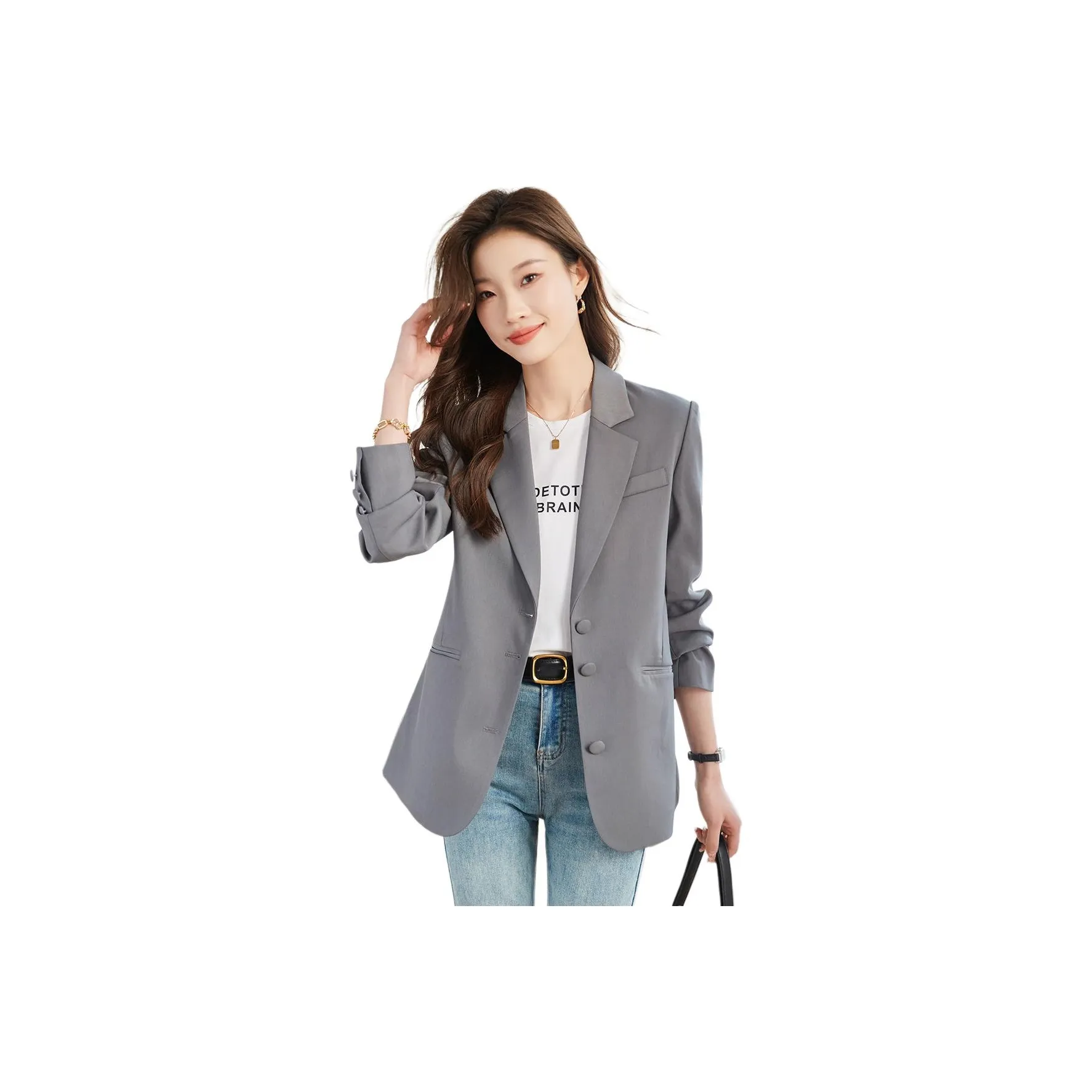 TERRE BLEUE Petite Business Suit Women's