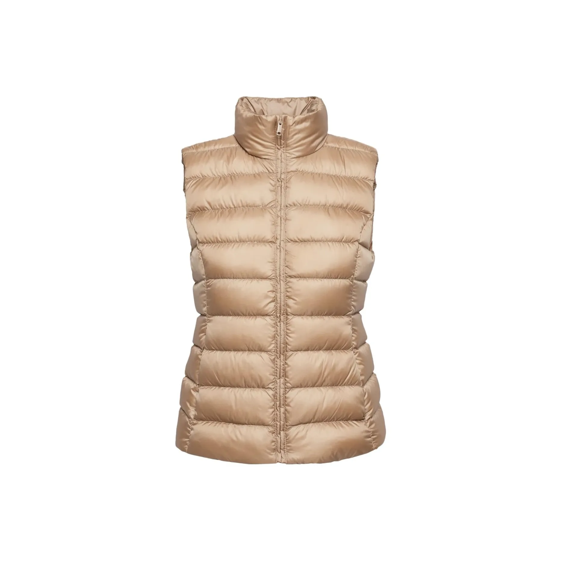 ARITZIA Babaton Layer Up Puffer Vest Women's Gold Camel