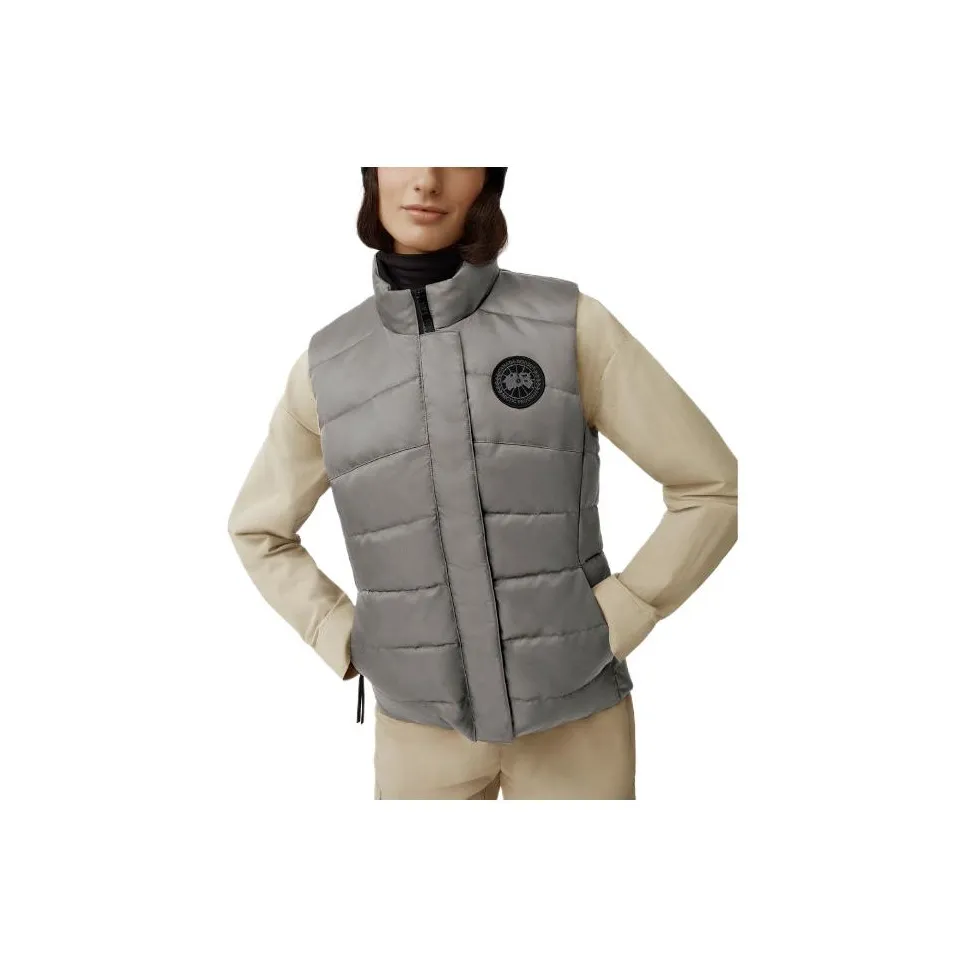 Canada Goose Freestyle Logo appliqué Satin Gilet