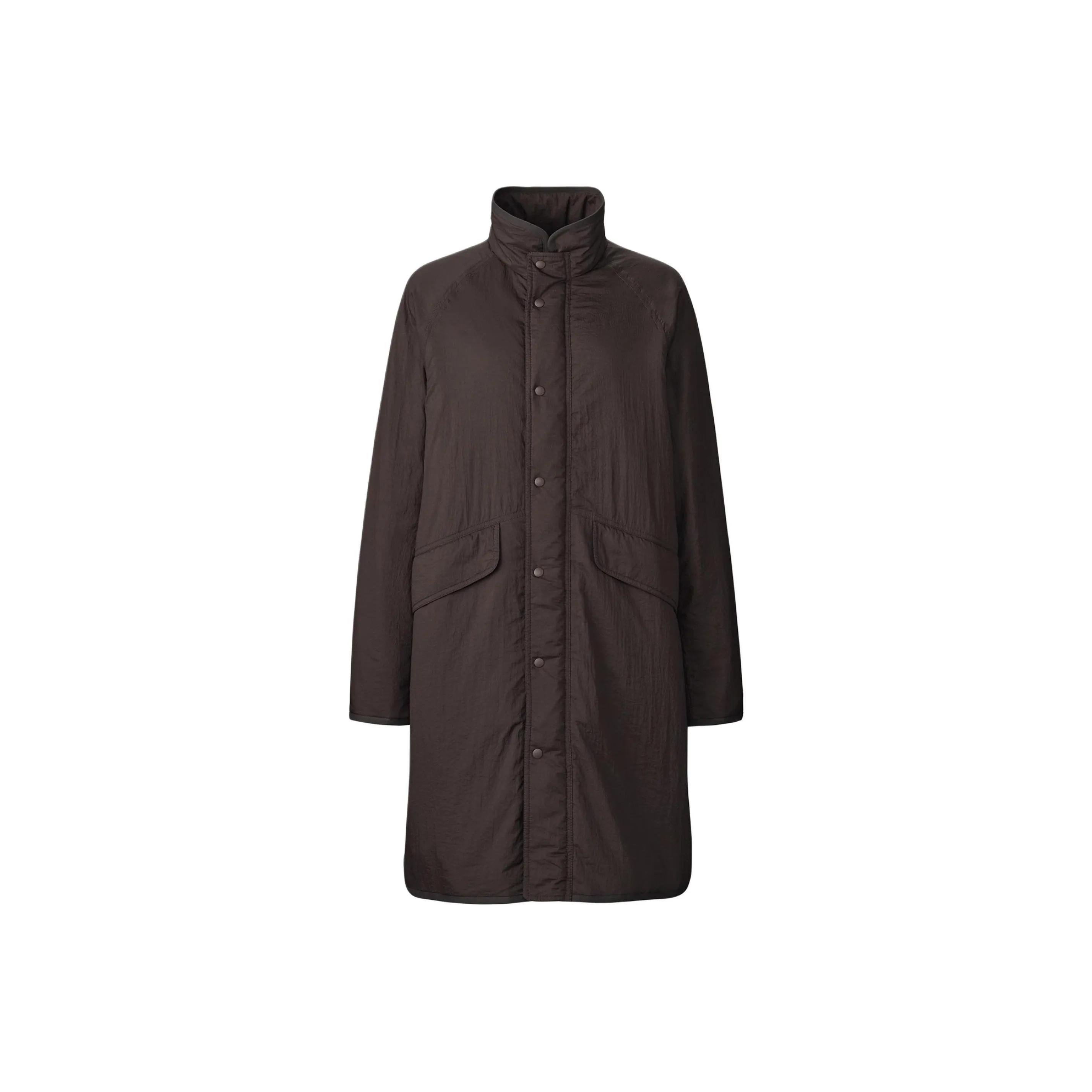 UNIQLO Темно-серый женский пальто