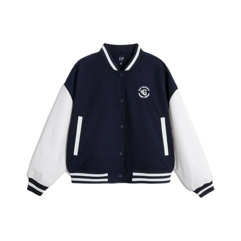 GAP Baseball Jacket Women's Navy Blue