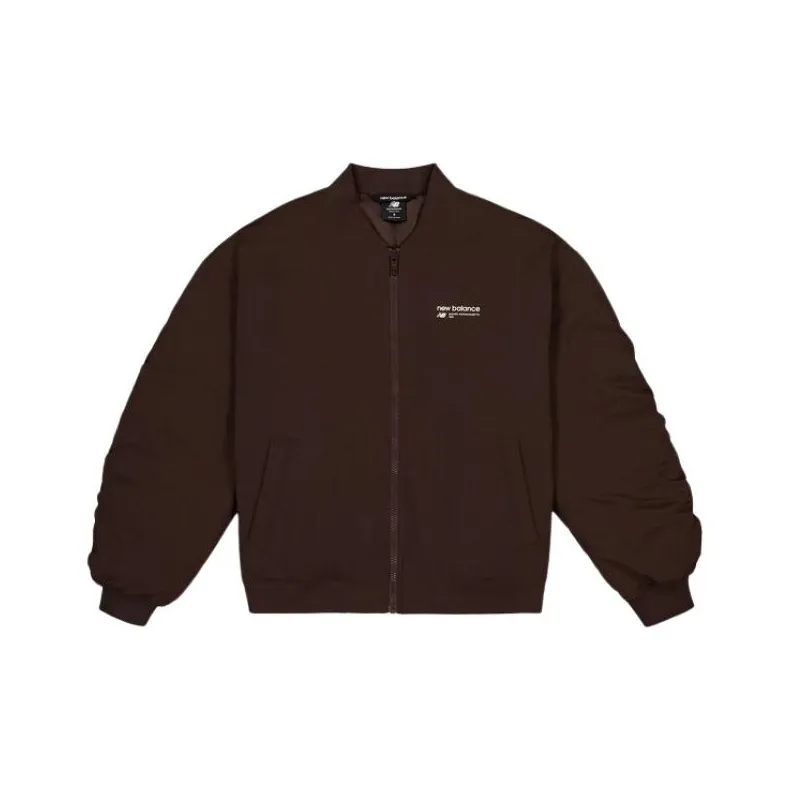 New Balance совместный бренд Хлопковый пуховик женский коричневый