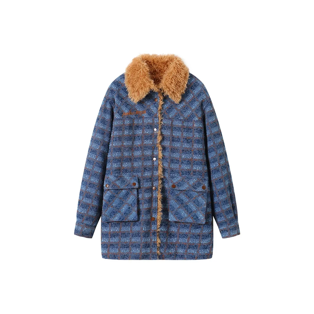 ANDREA MARTIN Denim Jacket Women's Blue