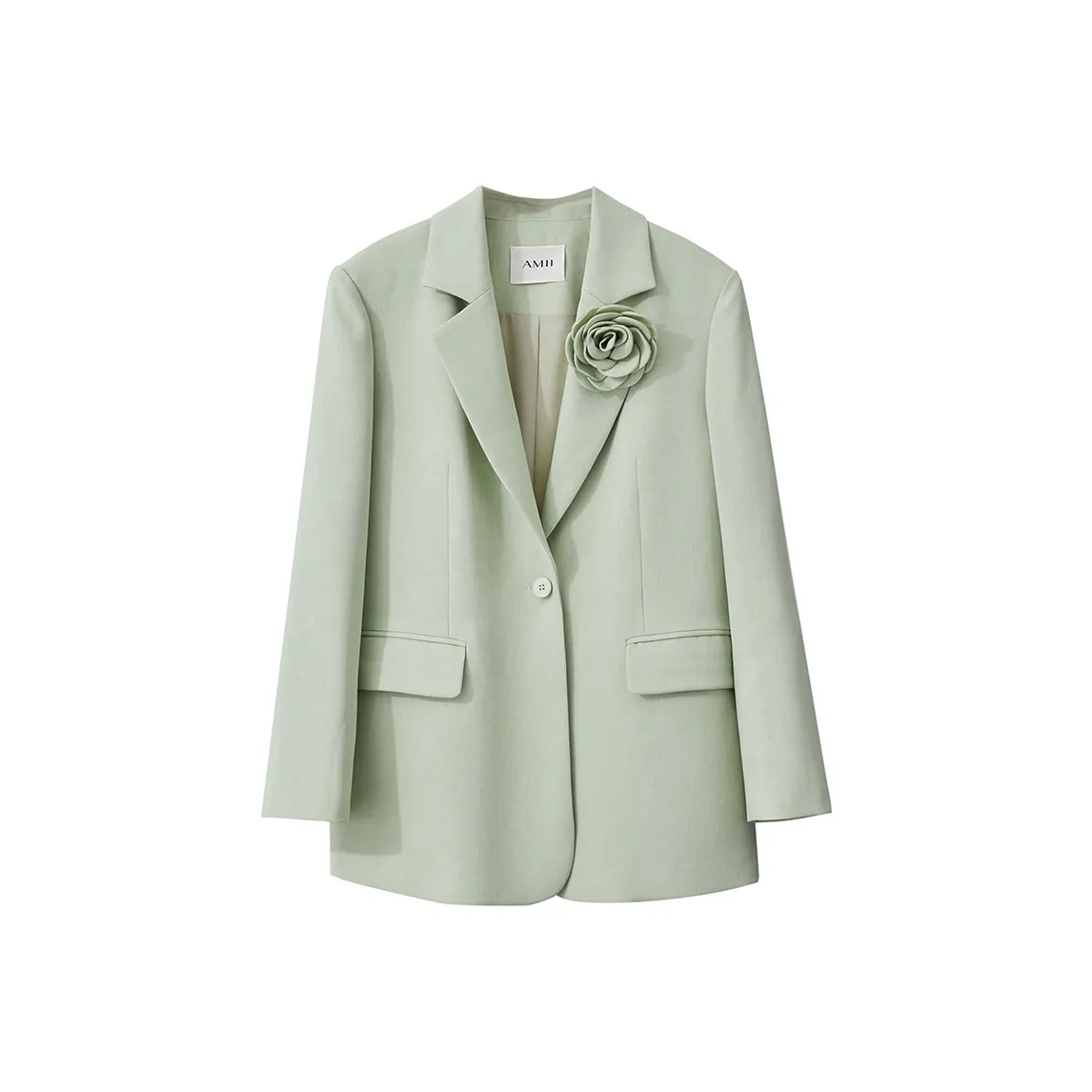 AMII Светло-зеленый Женские офисные костюмы