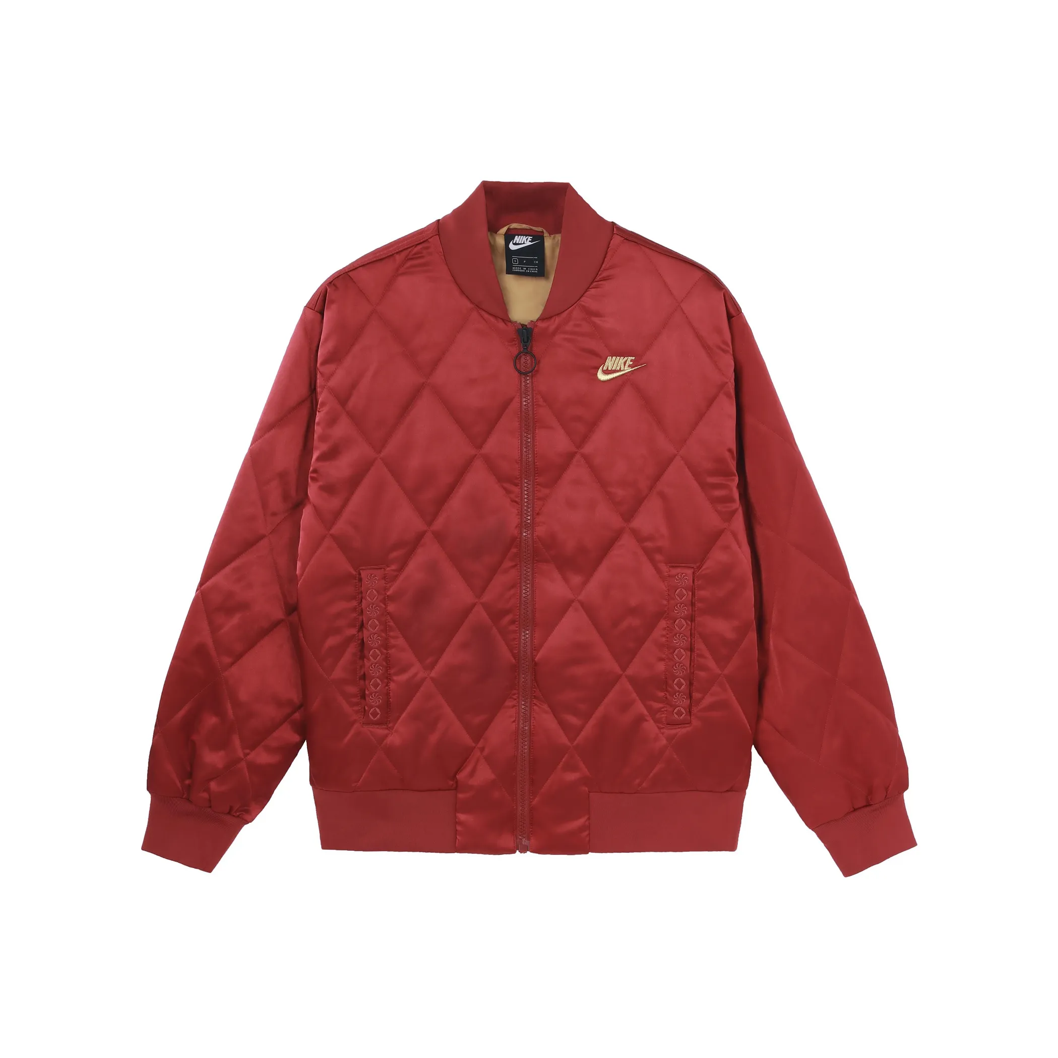 Nike Puffer Jackets Women's Fir Wood Red