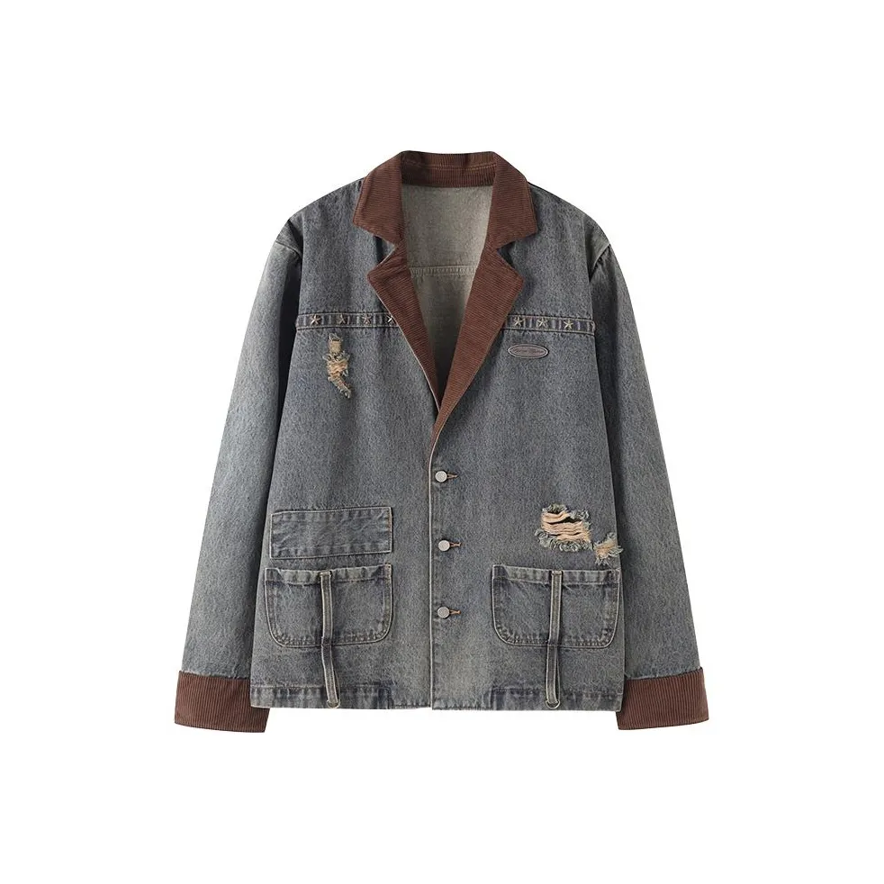 ANDN Denim Jacket Women's Denim Blue