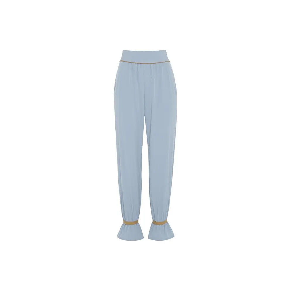 Sumday Athletics Расклешенные штаны Спортивные брюки Женские Синий